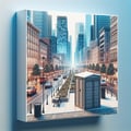 WC cabins, street