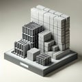 Forms for production of building materials