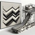 Chevrons for conveyor belts