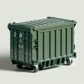 Refuse collection container