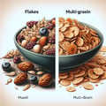 Flocons et muesli