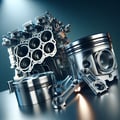Piston complete sets for engines