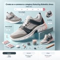 Diabetic shoes