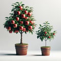 Plantes de pommiers