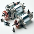 Components for automotive starters