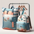 Bags, knapsacks for beach
