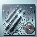 Électrodes pour stimulation galvanique