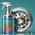 وسائل لتنظيف الآلات والقطع