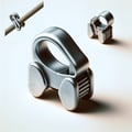 Clips for wire rope