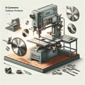 Band sawing machines for metal