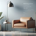Fauteuils pour les lieux d'attente