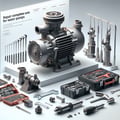Repair complete sets for water pumps