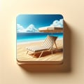 Matelas pour chaises de plage