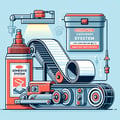Adhesive systems for conveyor belts