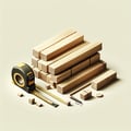 Poutres en bois