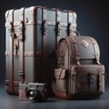 Trunks, suitcases, bags, backpacks