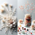 Décorations en sucre