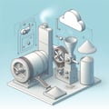 Mill for production of micropowder