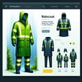 Working raincoats