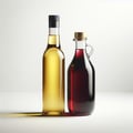 Vegetable oil, vinegar