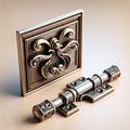 Components for cabinet furniture