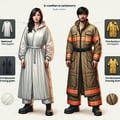Dressing gownes workers