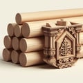Matériaux pour la construction  de Maison en bois