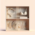 Shelves for lingerie