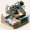 Tiles and slabs polishing machines