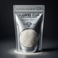 Classified flour made of natural diamond