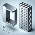 Perforated L-bars