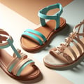 Open-toe sandals for women