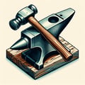 Equipment for blacksmith's art forging