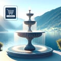 Fountains floating