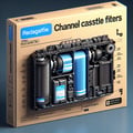 Channel cassette filters