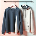 Paired sweatshirts