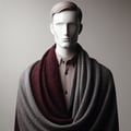 Men's scarve shawls