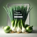Fresh green onions