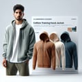 Cotton training hood jackets
