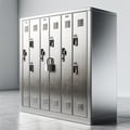 Stainless steel lockers