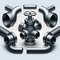 Valves for inflow ventilation pipes