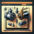Components and accessories to the pneumatic and hydropneumatic equipment