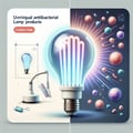 Lampes antibactériennes ultraviolettes