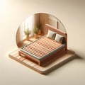 Furniture slats for beds