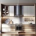Housings for kitchens