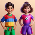 Sport children's clothes
