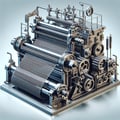 Machines for expanded metal mesh manufacture