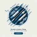 Électrodes de thérapie diadynamique
