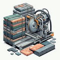 Stone blocks and slabs cutters