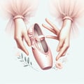 Women ballet slippers
